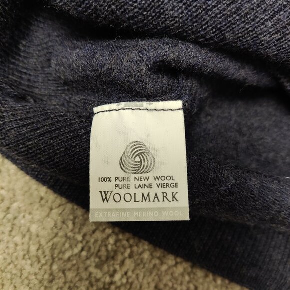 Unbranded Men's 100% Wool V-neck Sweater Old Money Quiet Luxury - Picture 4 of 7